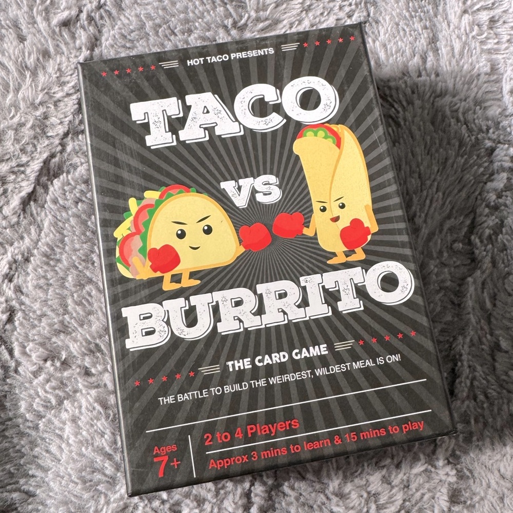 Taco vs Burrito The Card Game